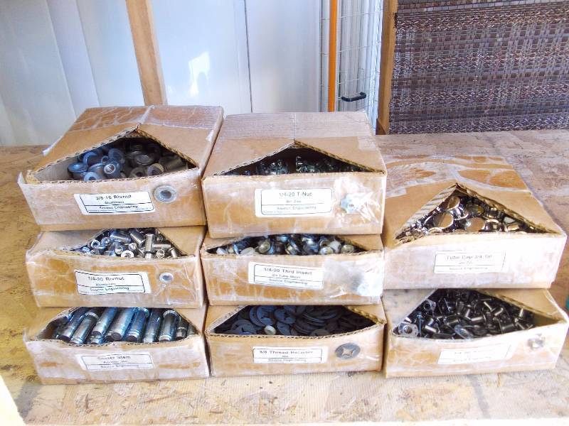 Nut Fasteners, Nut Inserts, Tube Caps, Retainer Washers
