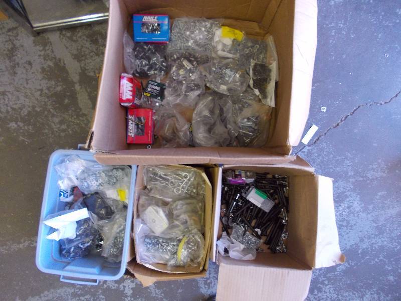Large Lot Of Assorted Hardware