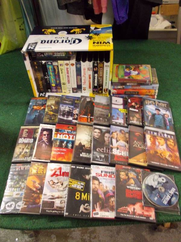 DVDs & VHS Movies