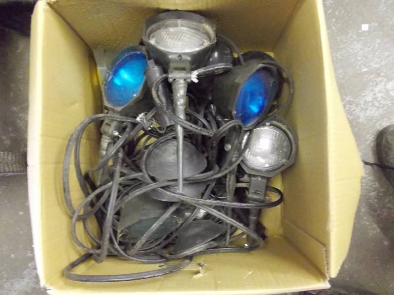 Box Lot Assorted OutdoorLandscape Lights