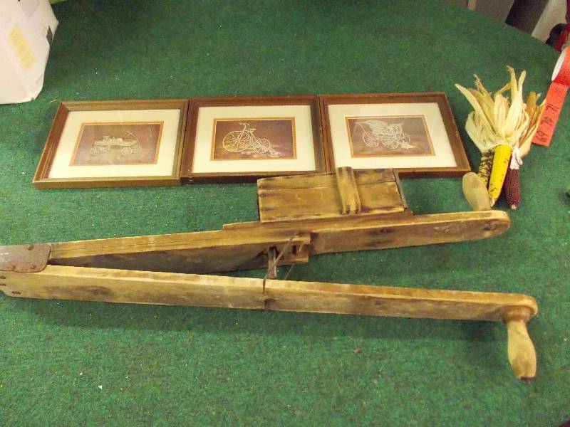 Vintage Corn Planter, 3-Old Pictures