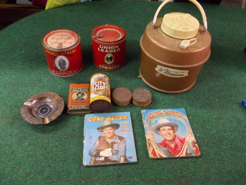 Assorted Tobacco Tins & Other Collectibles