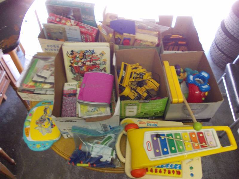 Large Lot Of Kids Toys