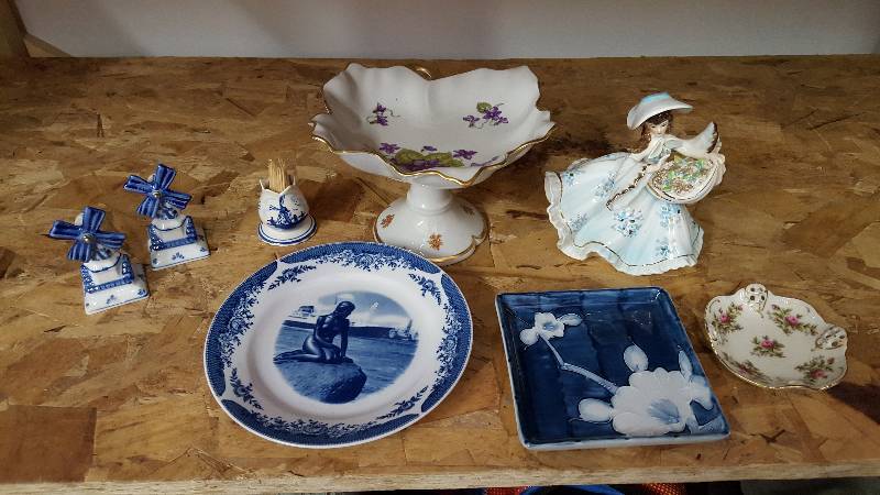 Limoges Compote & Other Vintage Dishes