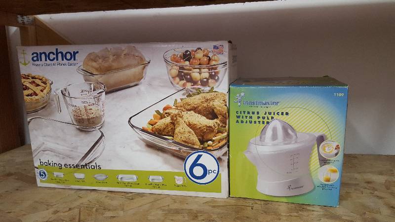 Anchor Baking Set, Juicer