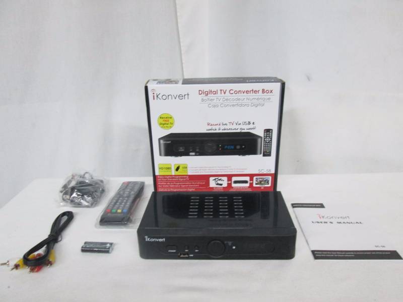 lot 61 image: iKonvert TV Converter Box