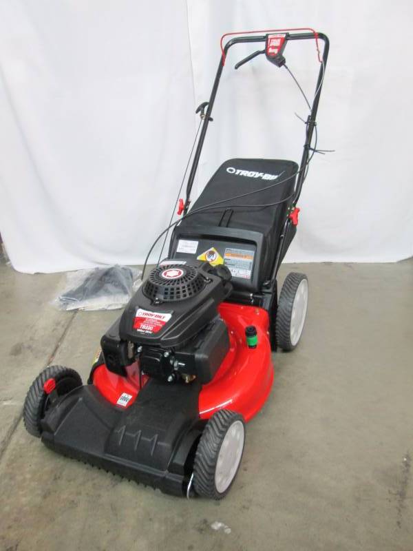 lot 4 image: Troy Bilt 21 3-in-1 Self Propelled Mower