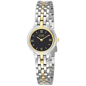 lot 19 image: Citizens Ladies Eco Drive Two Tone Bracelet Watch