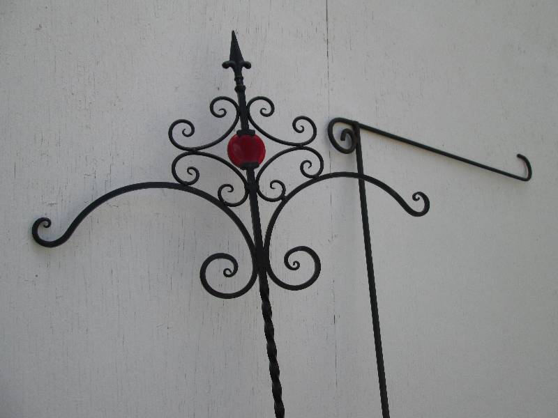7 Foot tall shepherds hooks...