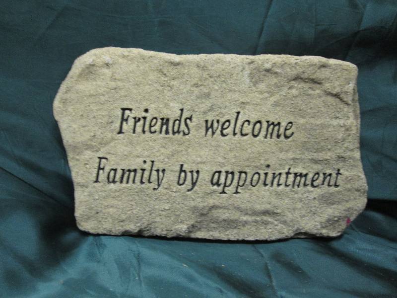Home Dcor, Sign, Friends Welcome...