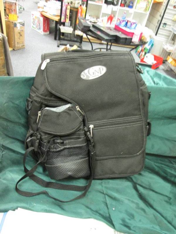 GNP Company, Black Backpack W Mult...