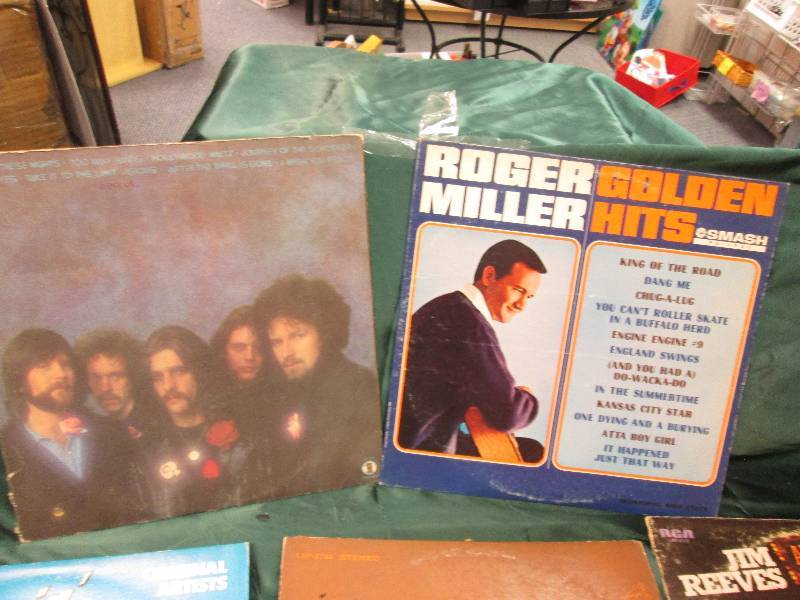 5 Record Albums...