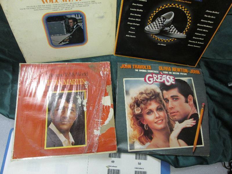 4 Record Albums...