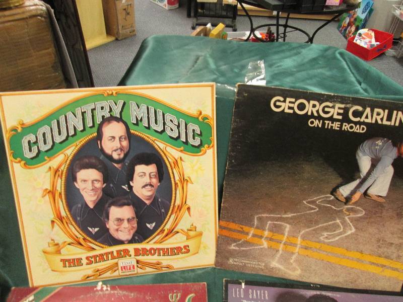 4 Record Albums...
