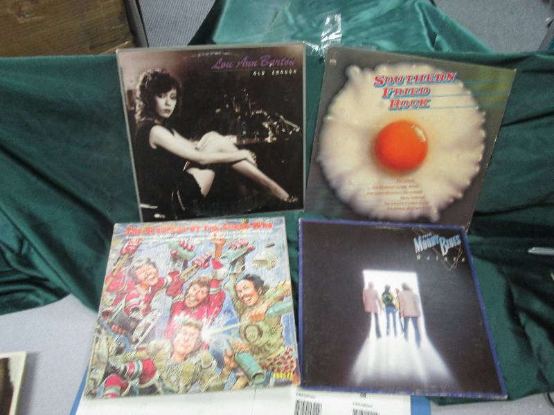 4 Record Albums...