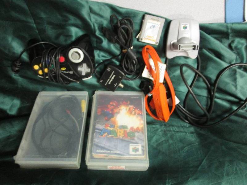 Mario game and accessories...