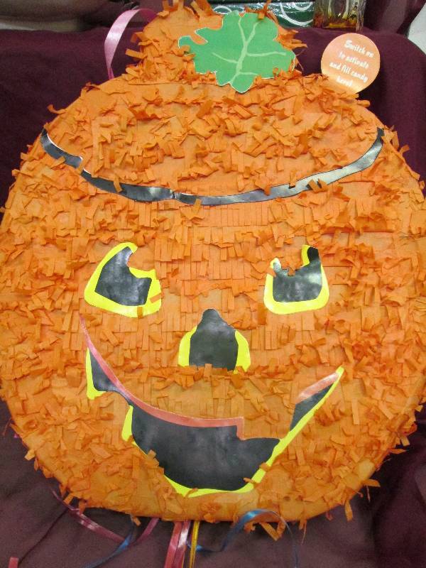Halloween Pumpkin Pinata ...