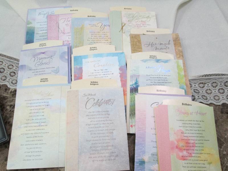 Assortment of card for birthday and...