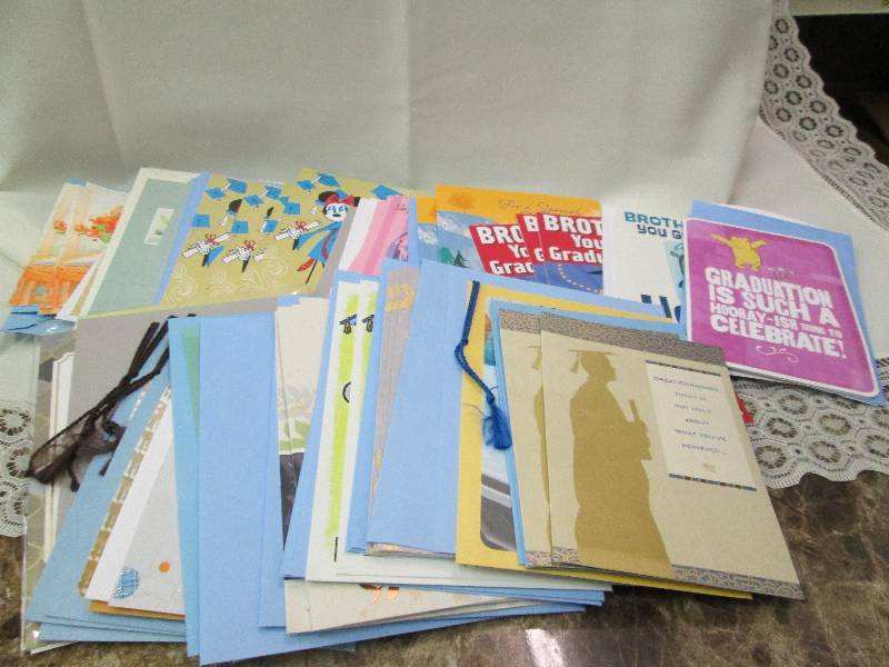 Assortment of Graduation cards...