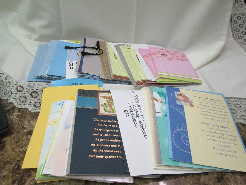 Assortment of Graduation cards...