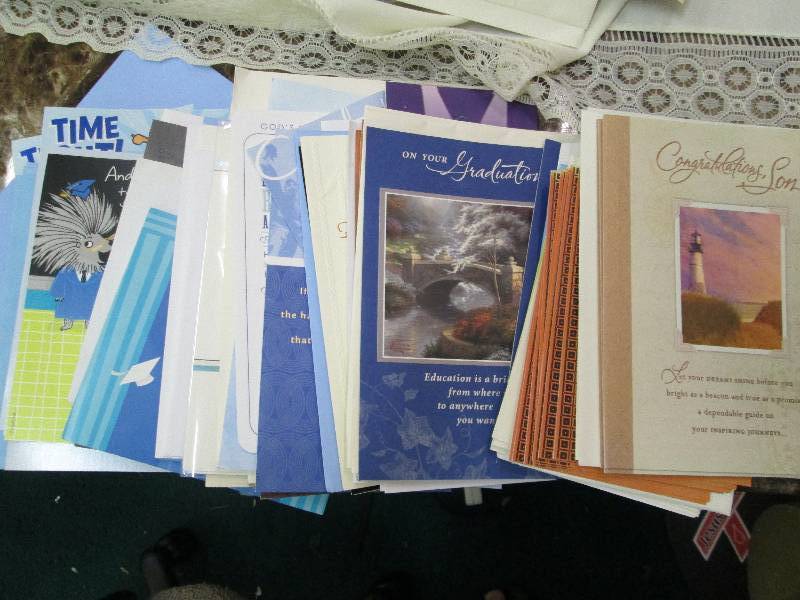 Assortment of Graduation cards...