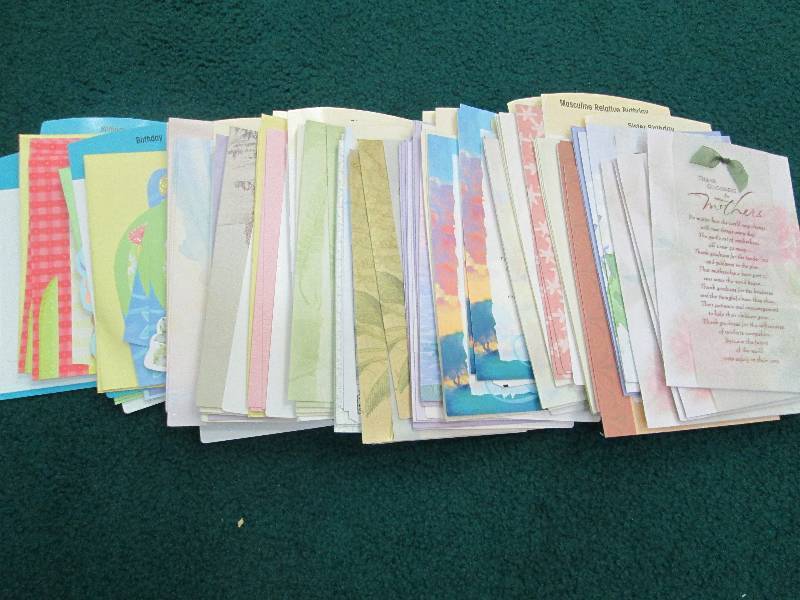 Assortment of Birthday cards like f...