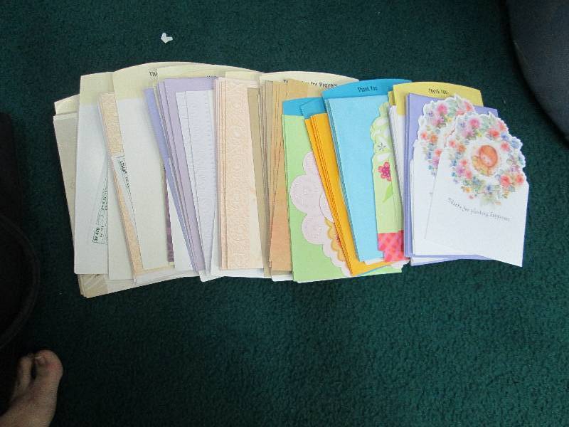Assortment of Thank you, Thank you ...