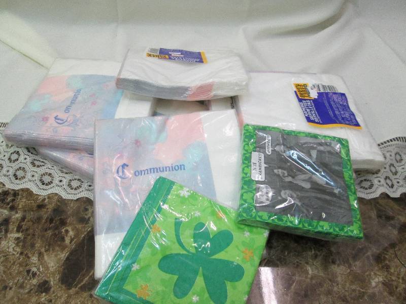 6-Communion napkins 16 in each pkg....