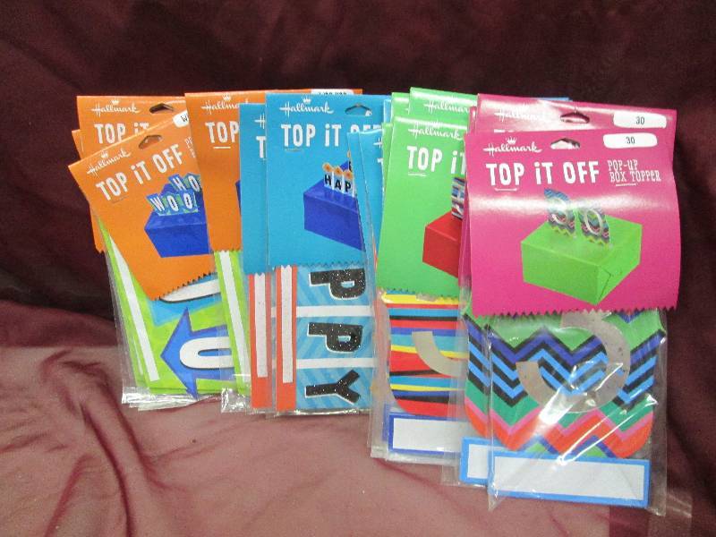 Top it off pop-up box topper...