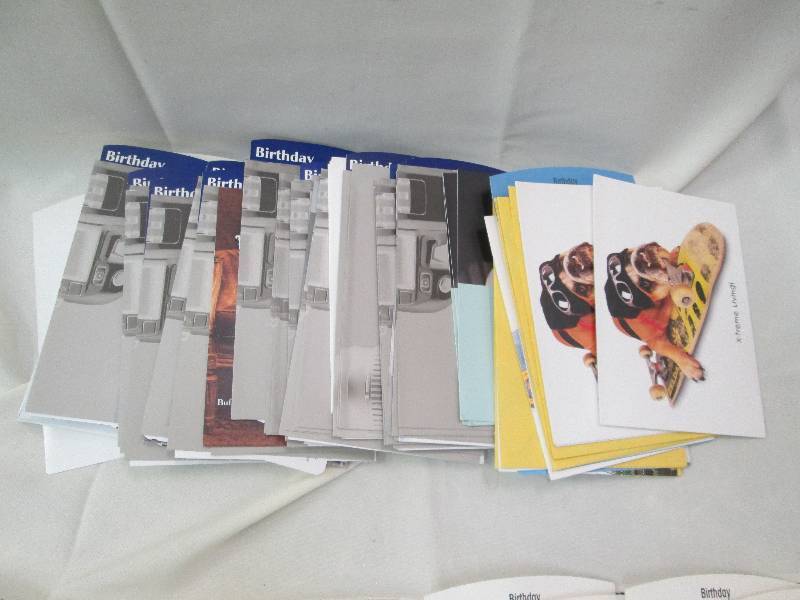 Assortment of birthday card ...