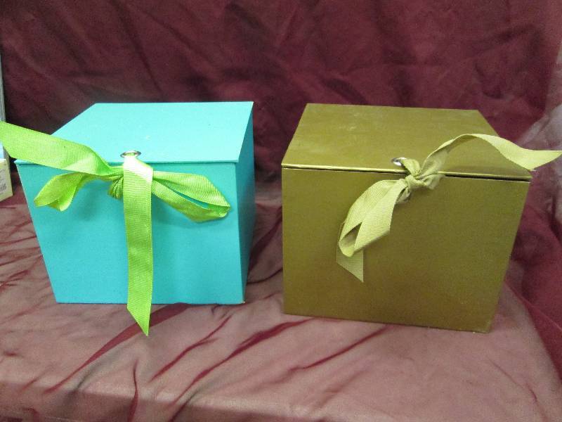 Qty 2 Gift boxes...