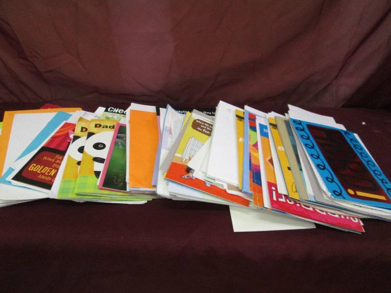 Assortment of cards...