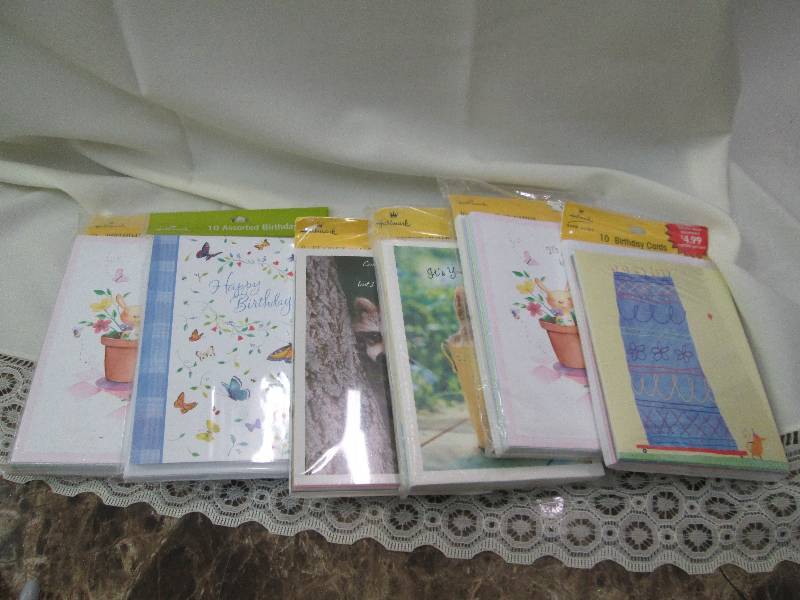 Assortment of Birthday cards...