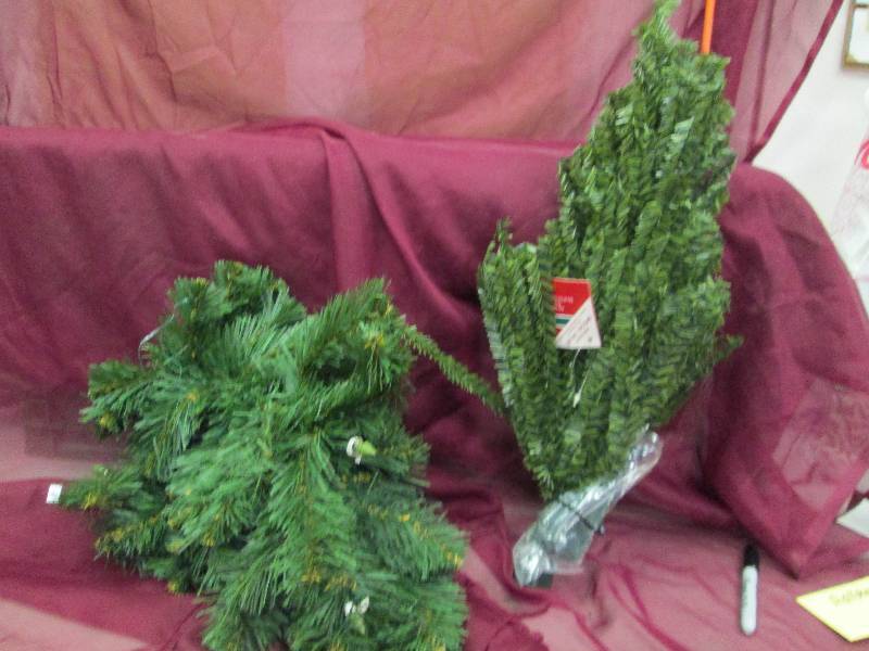 Small Christmas tree and some green...
