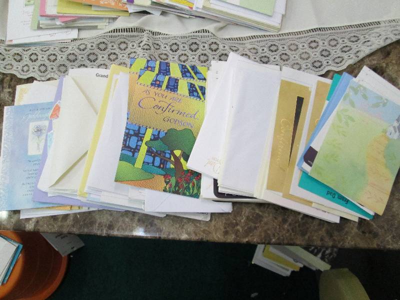 Communion and confirmation cards...