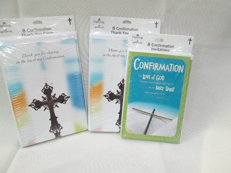 Qty 3 pkg. of Thank you and invitat...