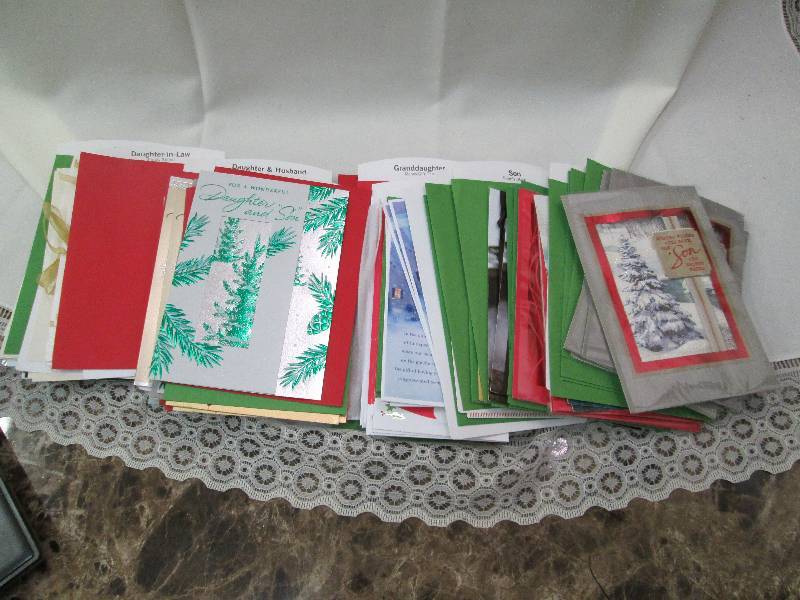 Assortment of Christmas cards for D...