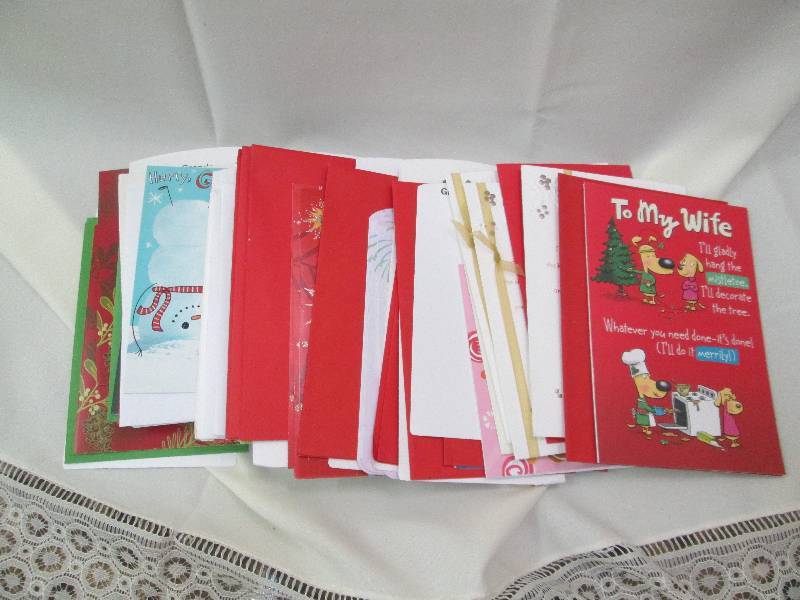 Assortment of Christmas cards  Gran...