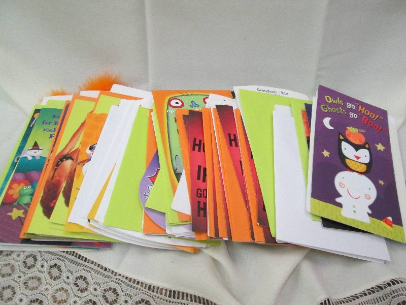 Assortment of Halloween cards, for ...