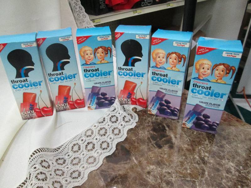 Qty 6 throat cooler for adult and c...