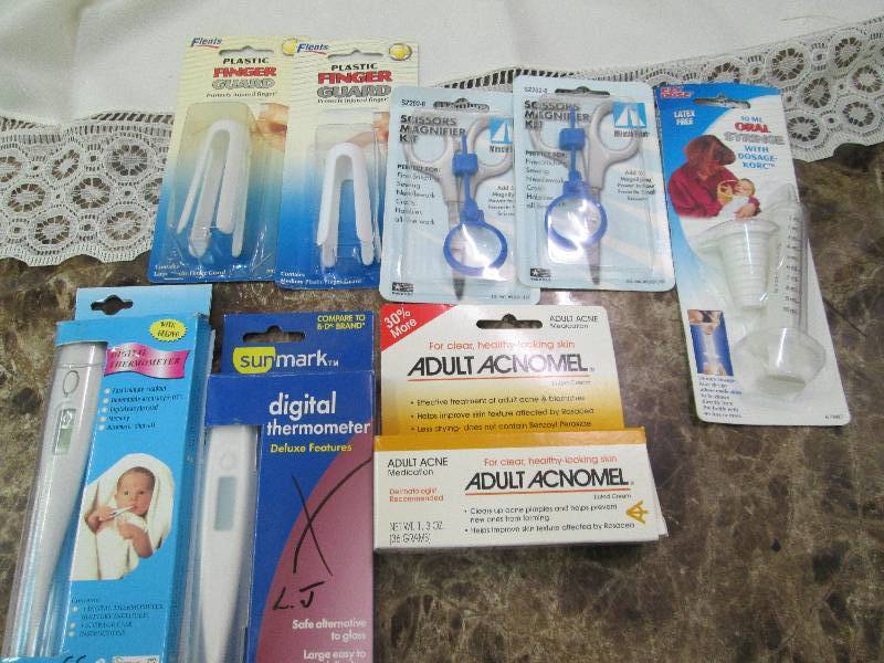 finge guard, scissors magnifier, o...