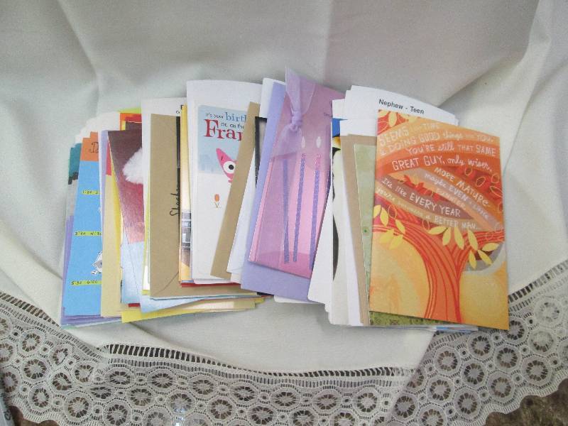 Assortment of Birthday cards...