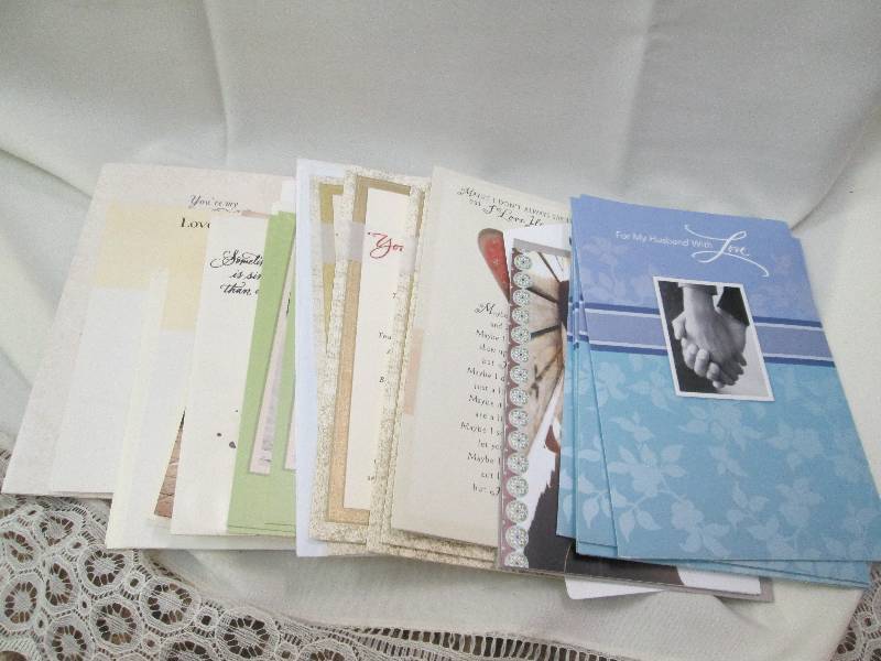 Assortment of Love cards...