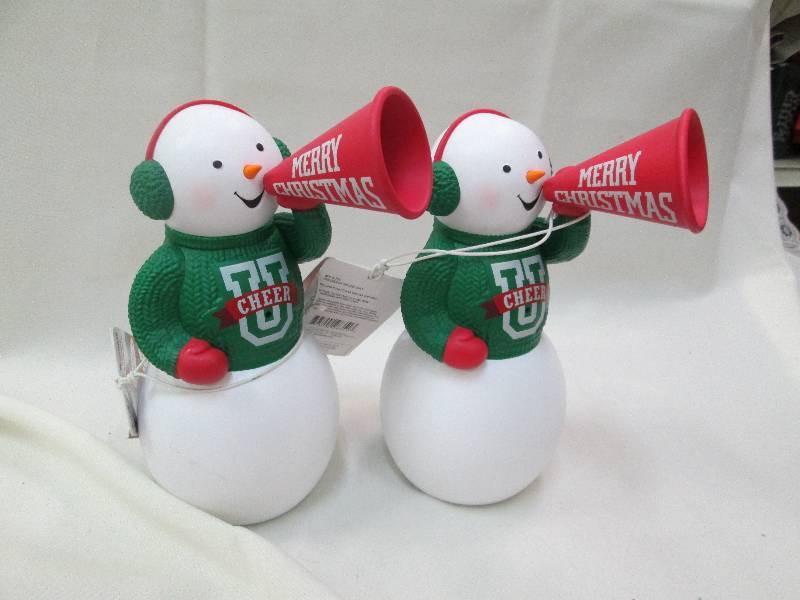 Qty 2 Christmas Cheers snowman...