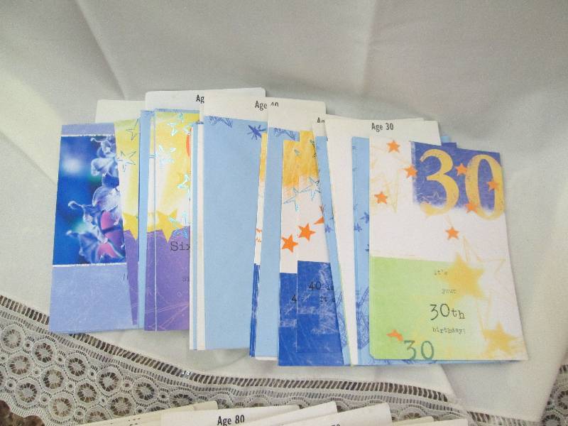 Assortment of Birthday card that ha...