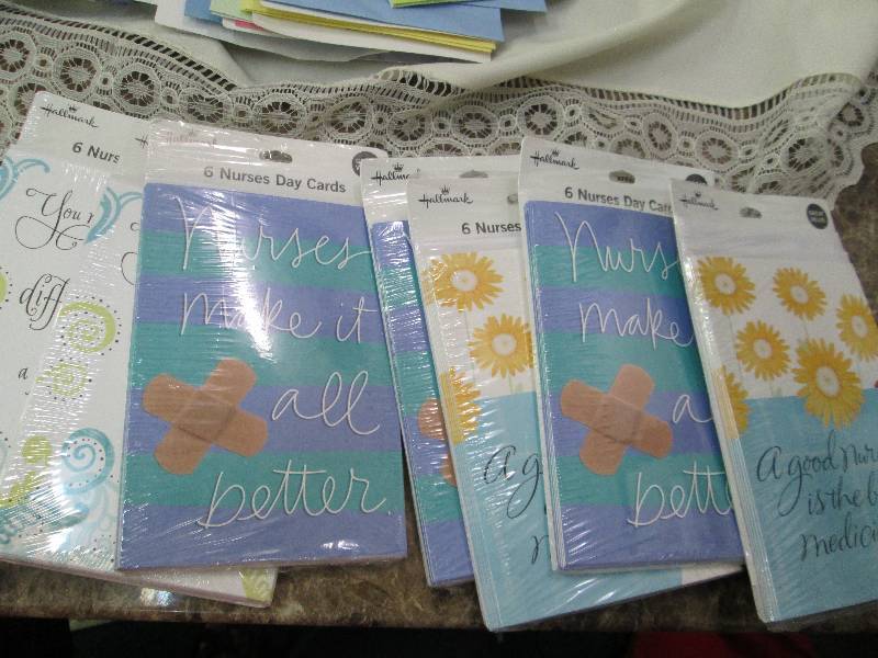 Qty 7 pkg. of Nurses day cards  6 i...