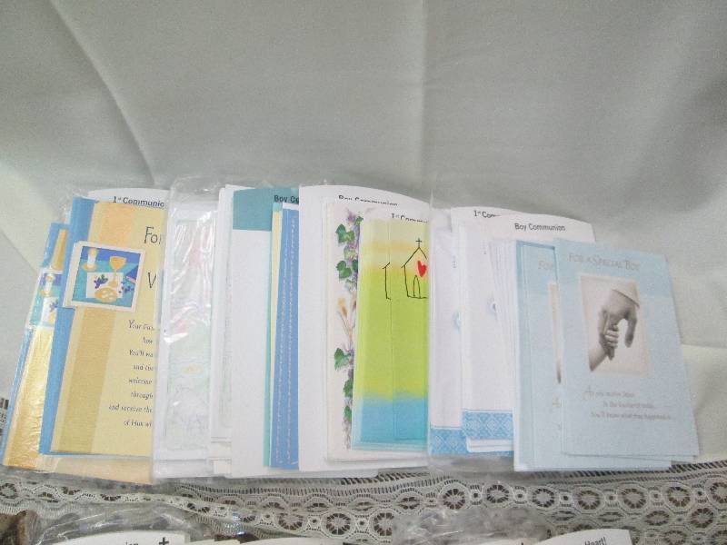Assortment of  Communion cards...