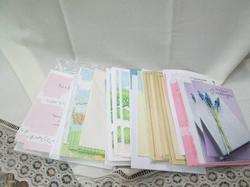 Assortment of  Communion cards ...