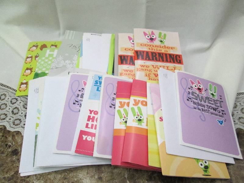 Assortment of Birthday cards...