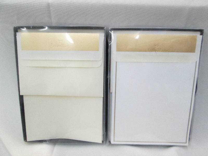 Qty 2 Hallmark stationery with enve...